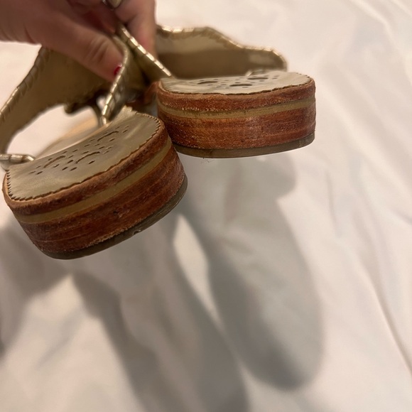 Jack Rogers Platinum Jacks Flat Sandals Size 8 Women’s - Picture 7 of 9